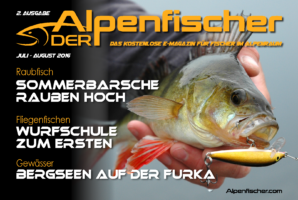 Fliegenfischen, Angler, Fischer, Fischermagazin, Anglermagazin, Alpenraum, Hecht, Forelle, Lachs, Egli, Barsch, Renke, Felche, E-Magazin, kostenlos, gratis, Fischermagazin