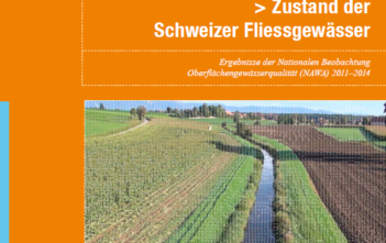 Grosse Defizite beim biologischen Zustand der Schweizer Fliessgewässer