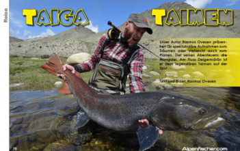 Taiga, Taimen, Alpenfischer, Mongolei, "Huchen", fischen, angeln, Fischer, Angler, Sportfischer