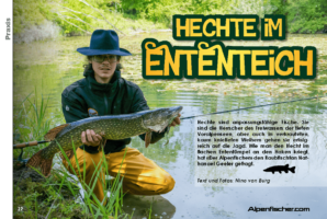 Gratis Angelmagazin, Hechtangeln, Oberflächenköder Hechtfischen, Alpenfischer, Petri Heil, Spinnfischen Hecht