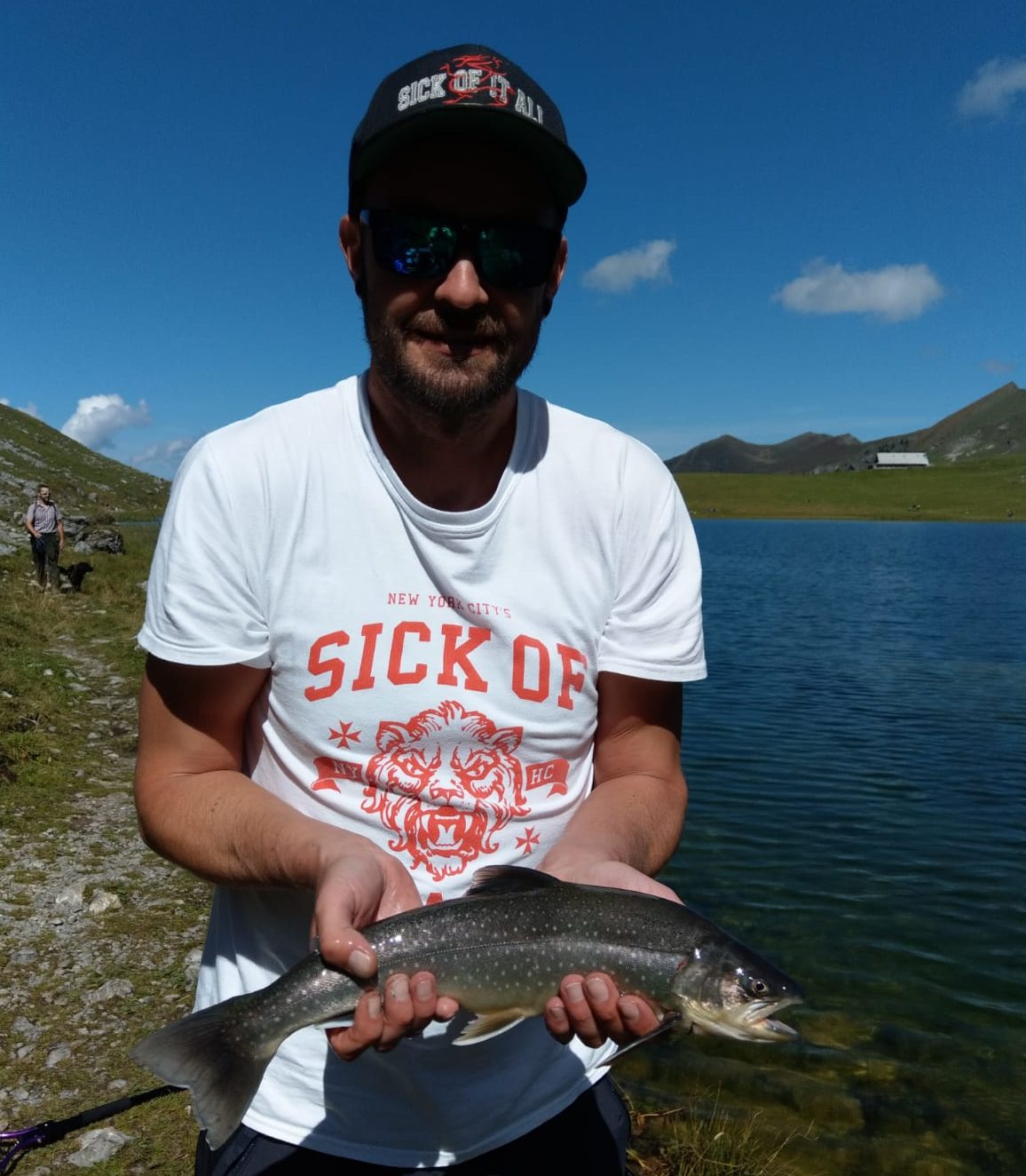 Fischen, Alpenfischer, Bergsee, Seefeldsee